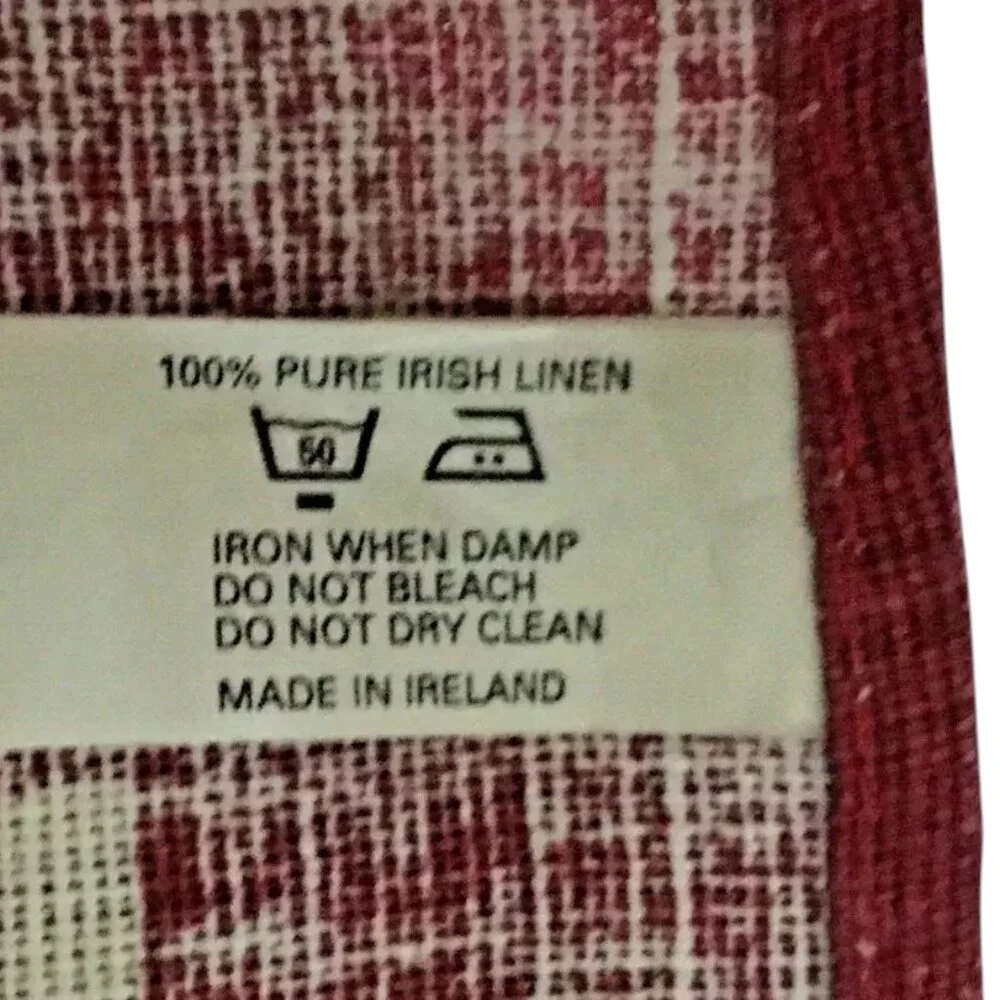 ULSTER WEAVERS BELFAST Pure Irish Linen Tea Towel 18.5 X 29.5